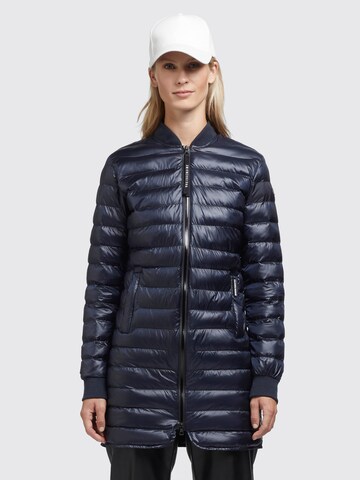 khujo Winter Jacket 'Greta' in Blue: front