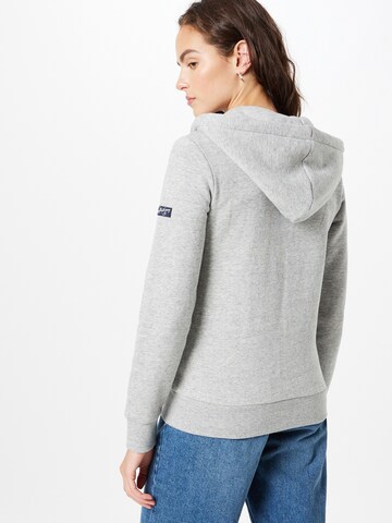 Superdry Zip-Up Hoodie in Grey