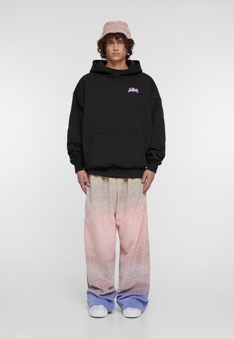 Felpa 'Blurry Blossom' di Lost Youth in nero