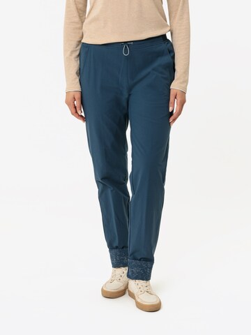 VAUDE Regular Sportbroek 'Mineo' in Blauw: voorkant