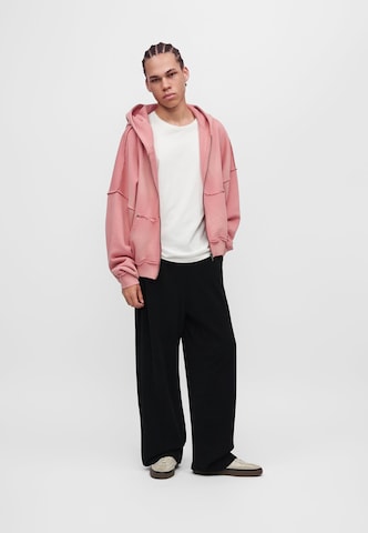 Atelier de roupa Wide Leg Housut 'LANIK' värissä musta