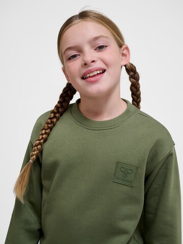 Hummel Sweatshirt 'Clean' i grøn