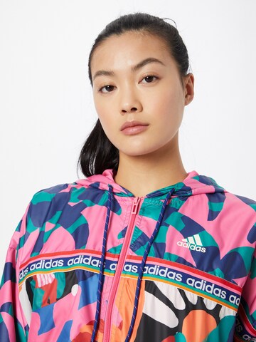 ADIDAS SPORTSWEAR Sports jacket 'Farm Rio' in Mixed colours