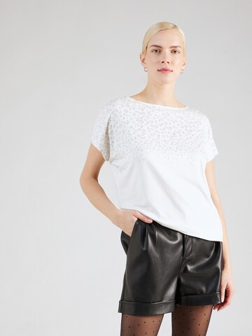 T-shirt s.Oliver en blanc : devant