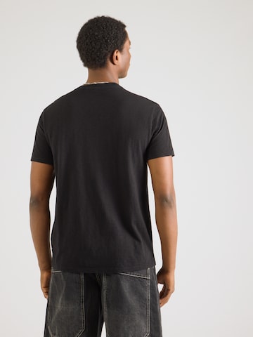 GUESS - Camiseta 'CRAFTED BIRD' en negro