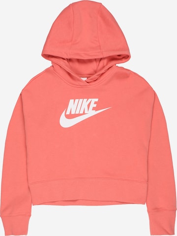 Nike Sportswear Majica | oranžna barva: sprednja stran