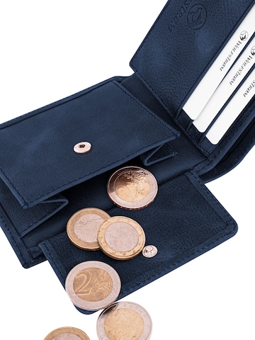 Wolfstrøm Wallet in Blue