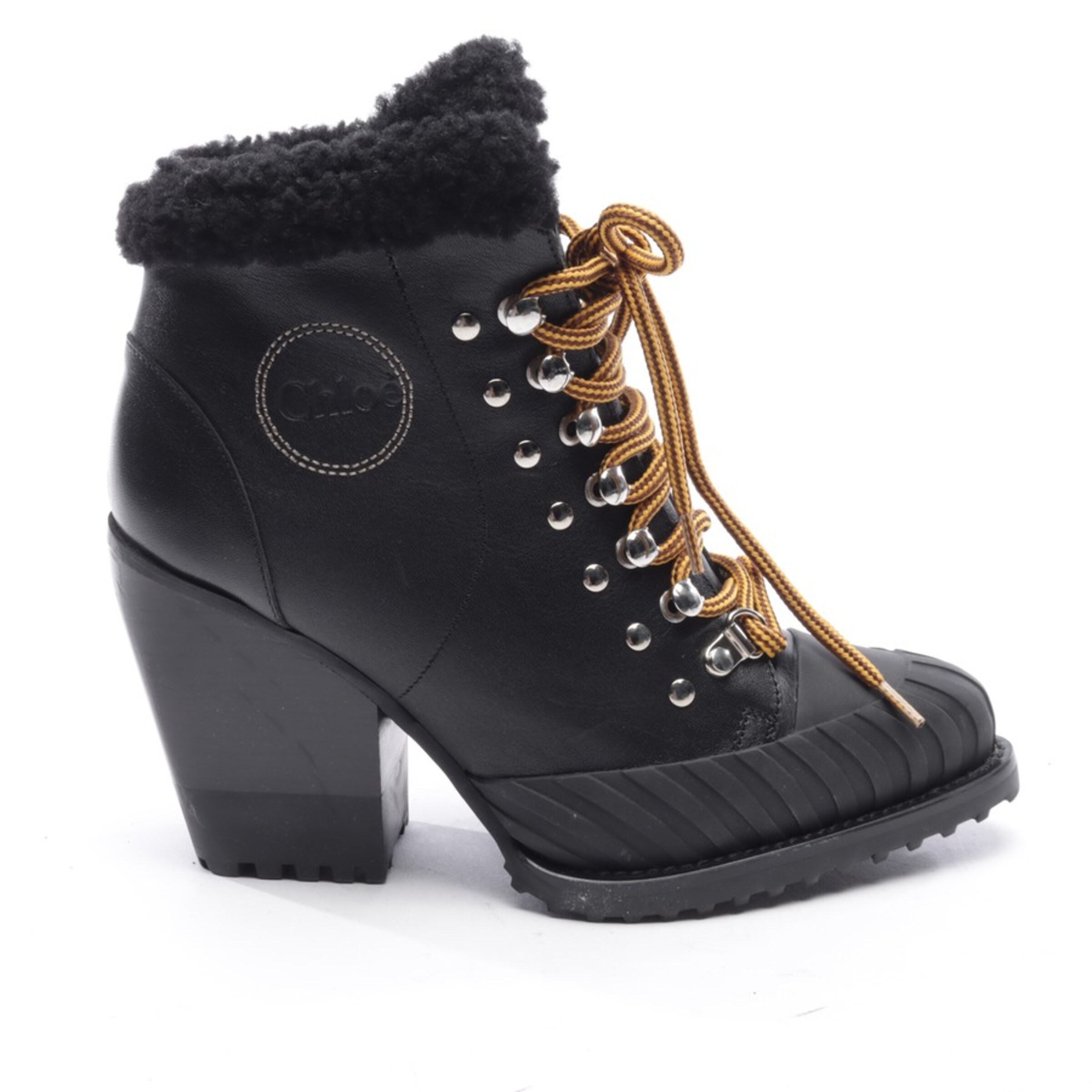 Chloé Stiefeletten 36,5 in Schwarz: Vorderseite