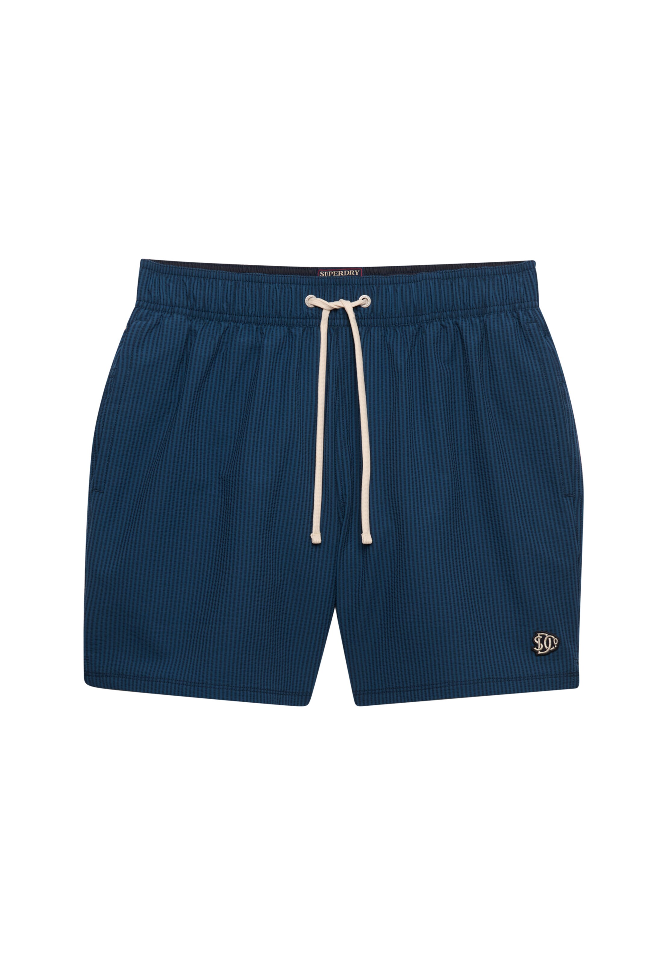 Shorts de bain Superdry & Co en bleu : devant