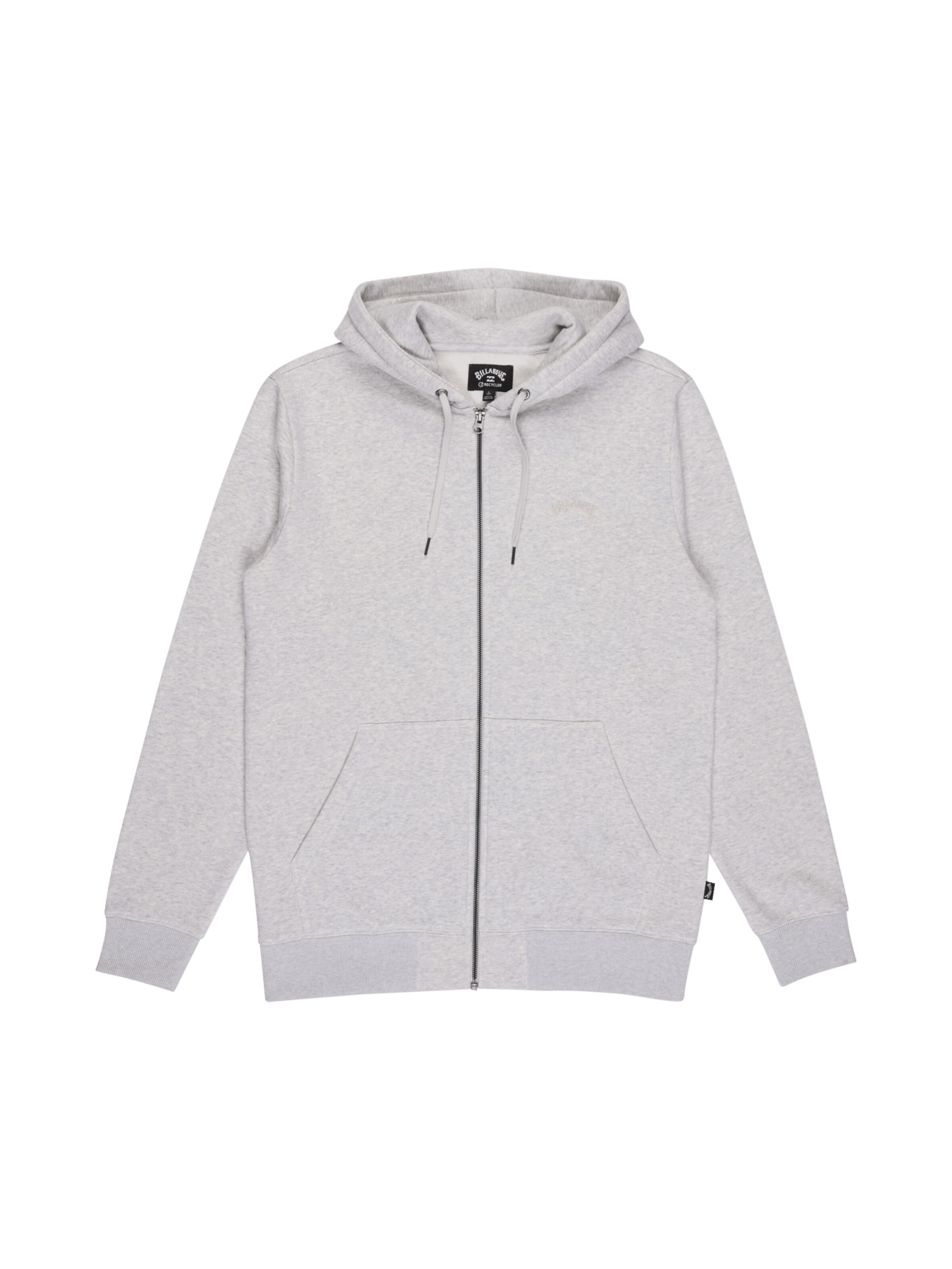 BILLABONG Zip-Up Hoodie 'Arch' in Grey: front