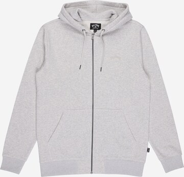 BILLABONG Zip-Up Hoodie 'Arch' in Grey: front