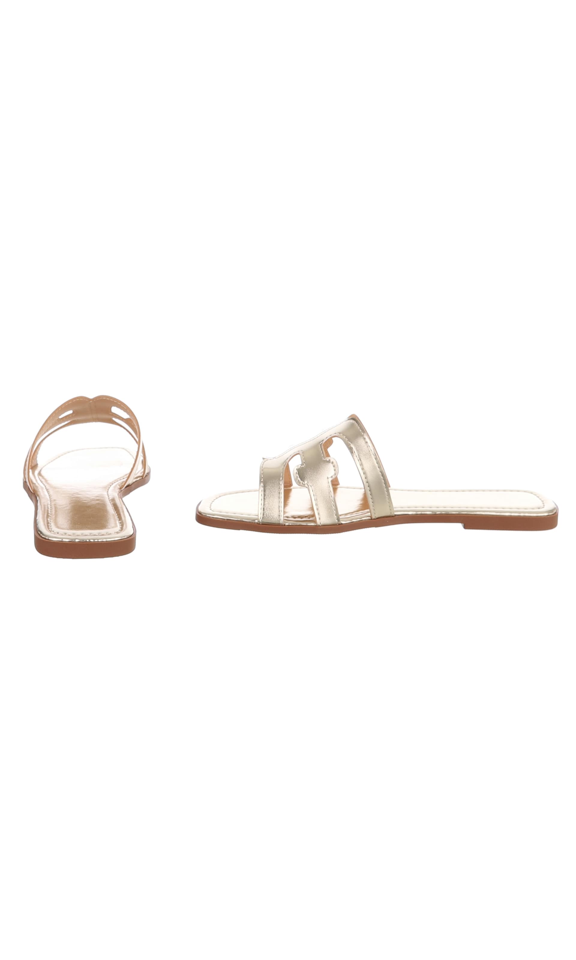 Ital-Design Mules in Gold