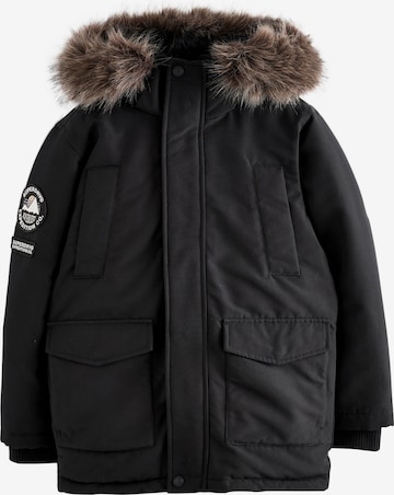 juoda Superdry Paltas 'Everest': priekis