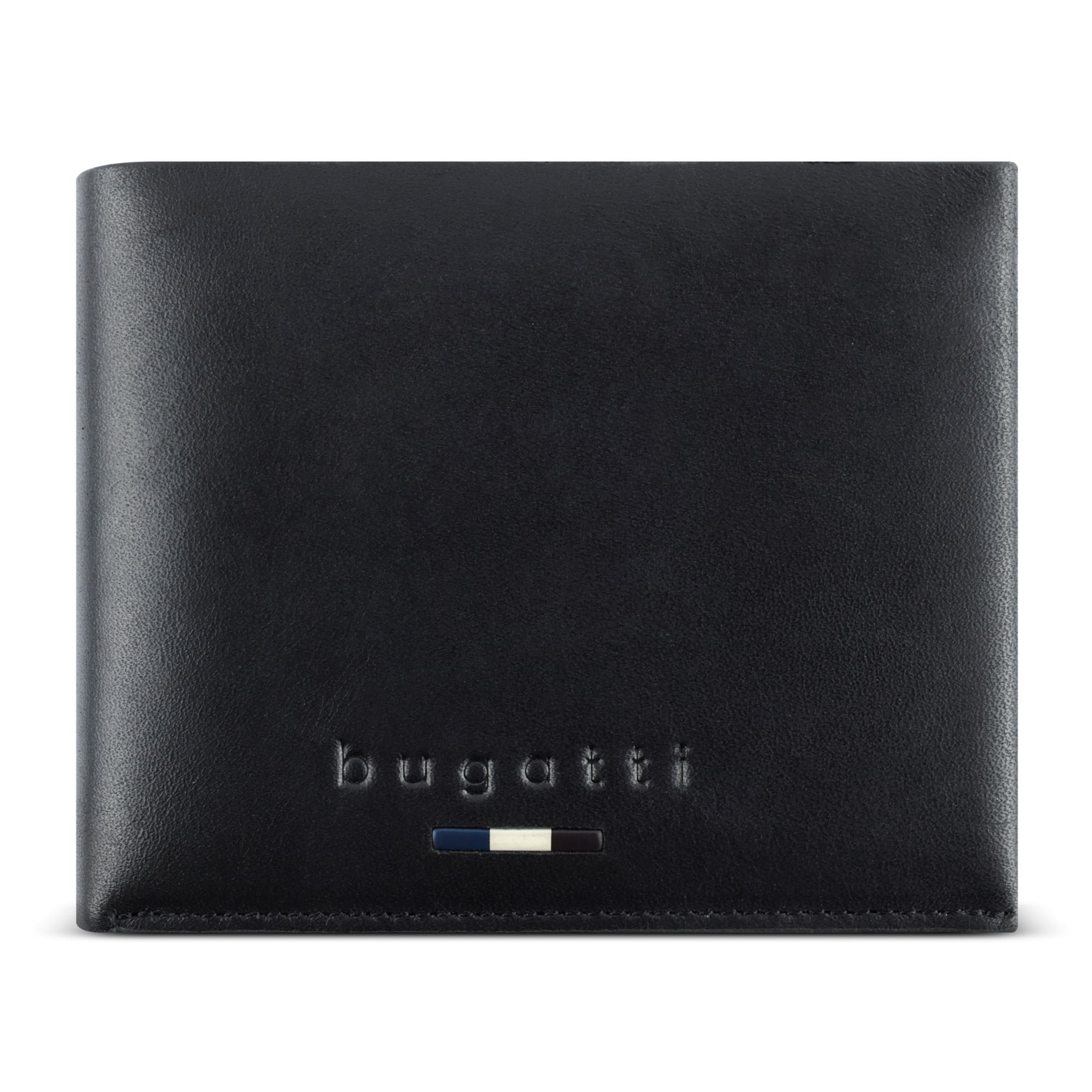 bugatti Wallet 'Romeo' in Black: front