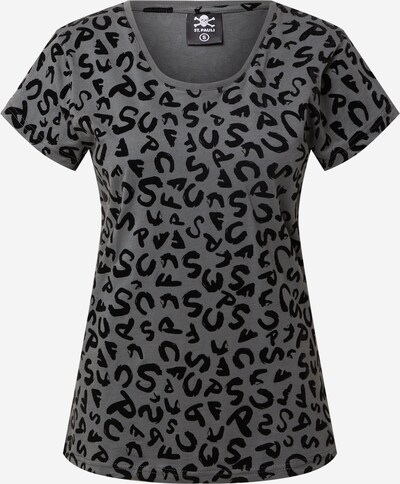 FC St. Pauli T-Shirt in taupe / schwarz, Produktansicht