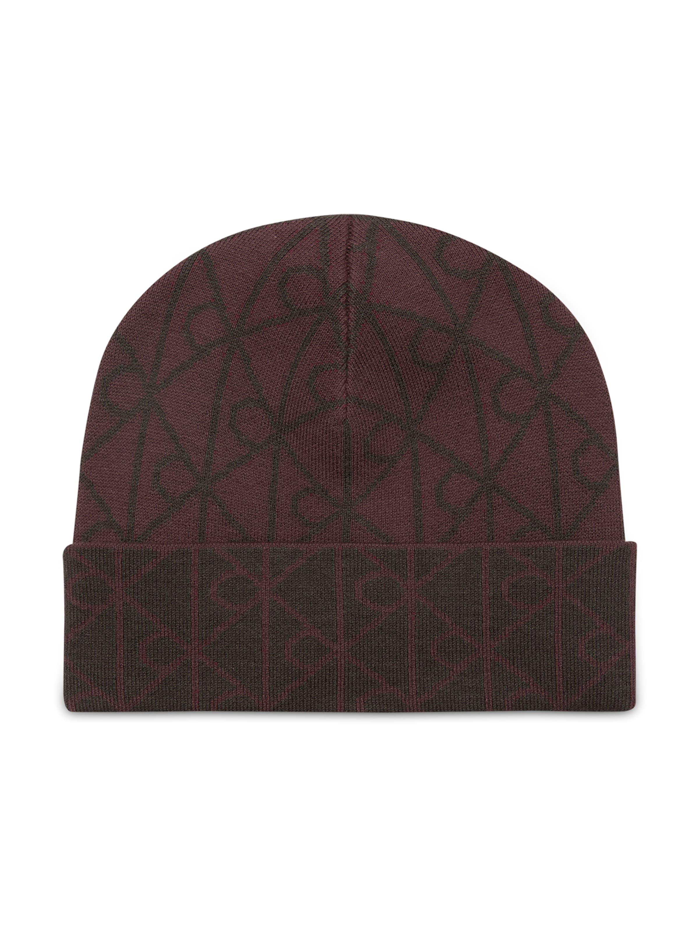 Calvin Klein Czapka w kolorze czerwony: przód