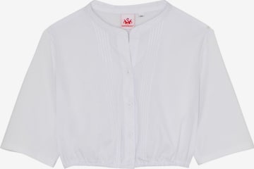 SPIETH & WENSKY Traditional Blouse 'Bibing' in White: front