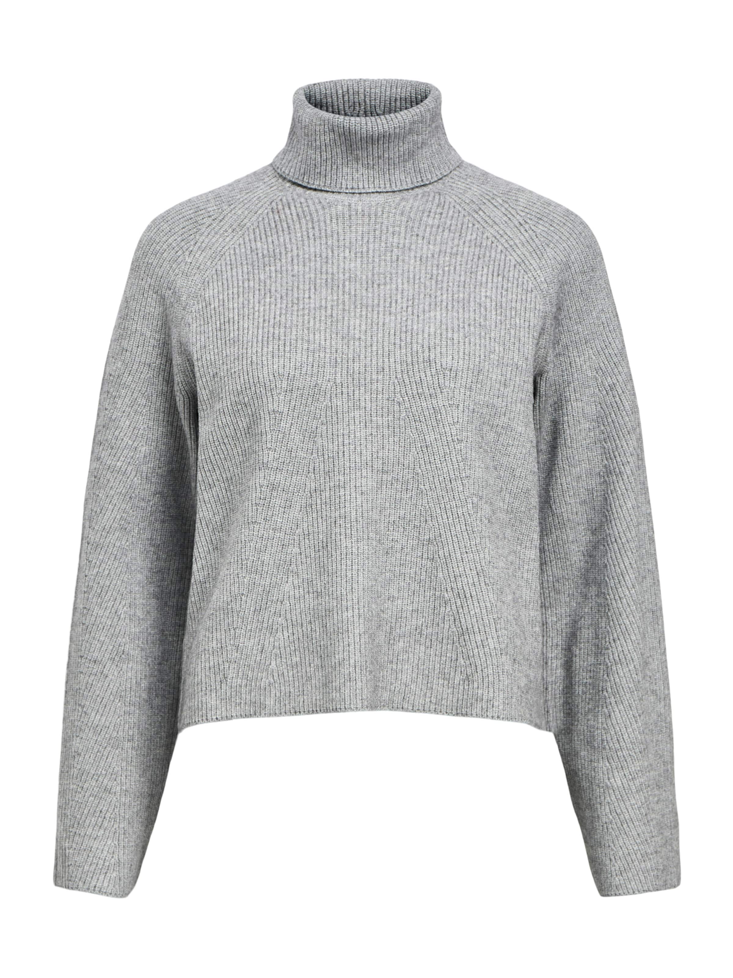 OBJECT Trui 'OBJVIOLA' in Grijs: voorkant