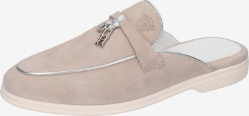 MELVIN & HAMILTON Pantolette 'Adley 25' in Grau: Vorderseite