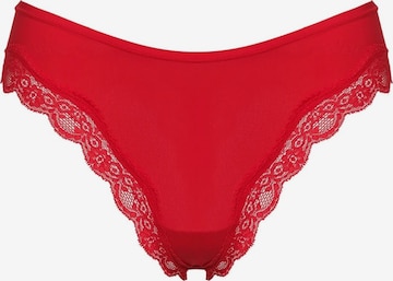 cfab - Tanga 'Lace Tanga' en rojo: frente
