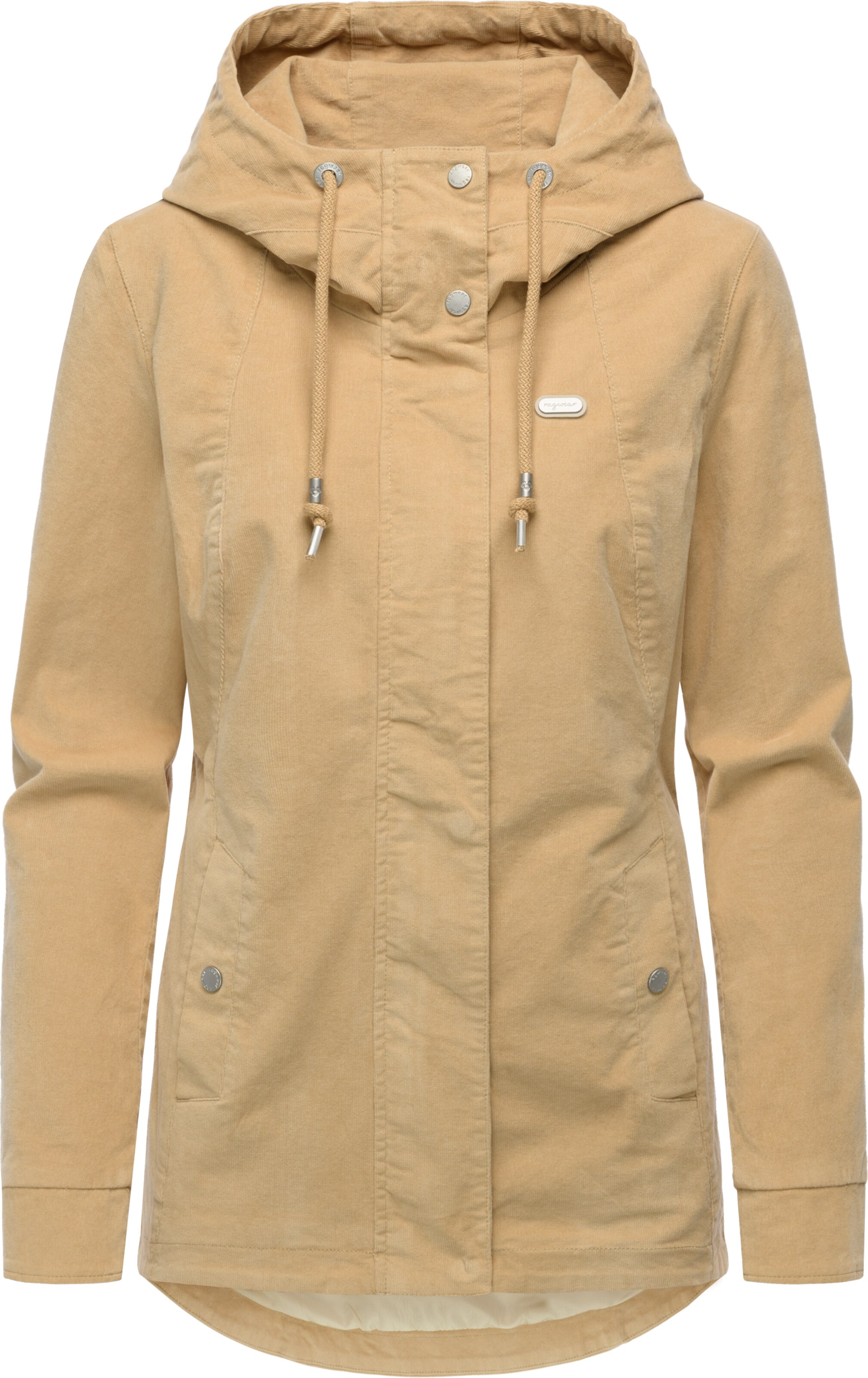 Ragwear Tussenjas 'Alvena' in Beige: voorkant