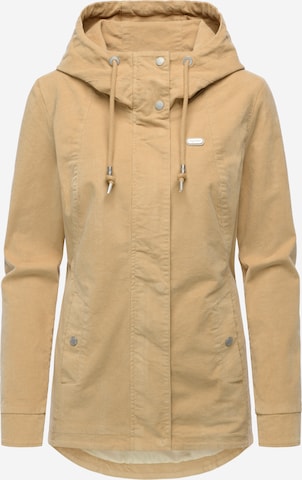 Ragwear Демисезонная куртка 'Alvena' в Бежевый: спереди
