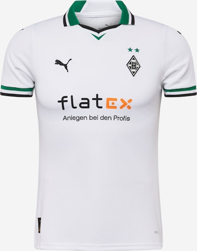PUMA Tricot 'Borussia Mönchengladbach 23/24' in de kleur Groen / Oranje / Zwart / Wit, Productweergave