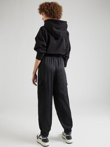 Y.A.S Tapered Cargo Pants 'Ezra' in Black