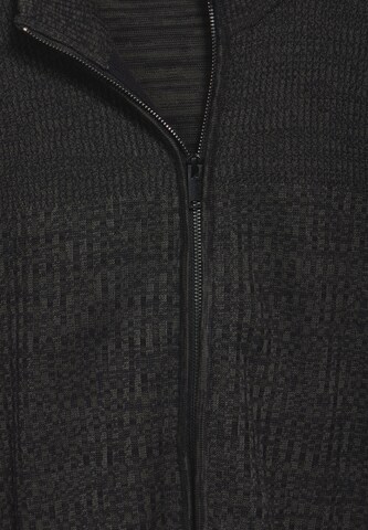 Street One MEN Strickjacke in Schwarz
