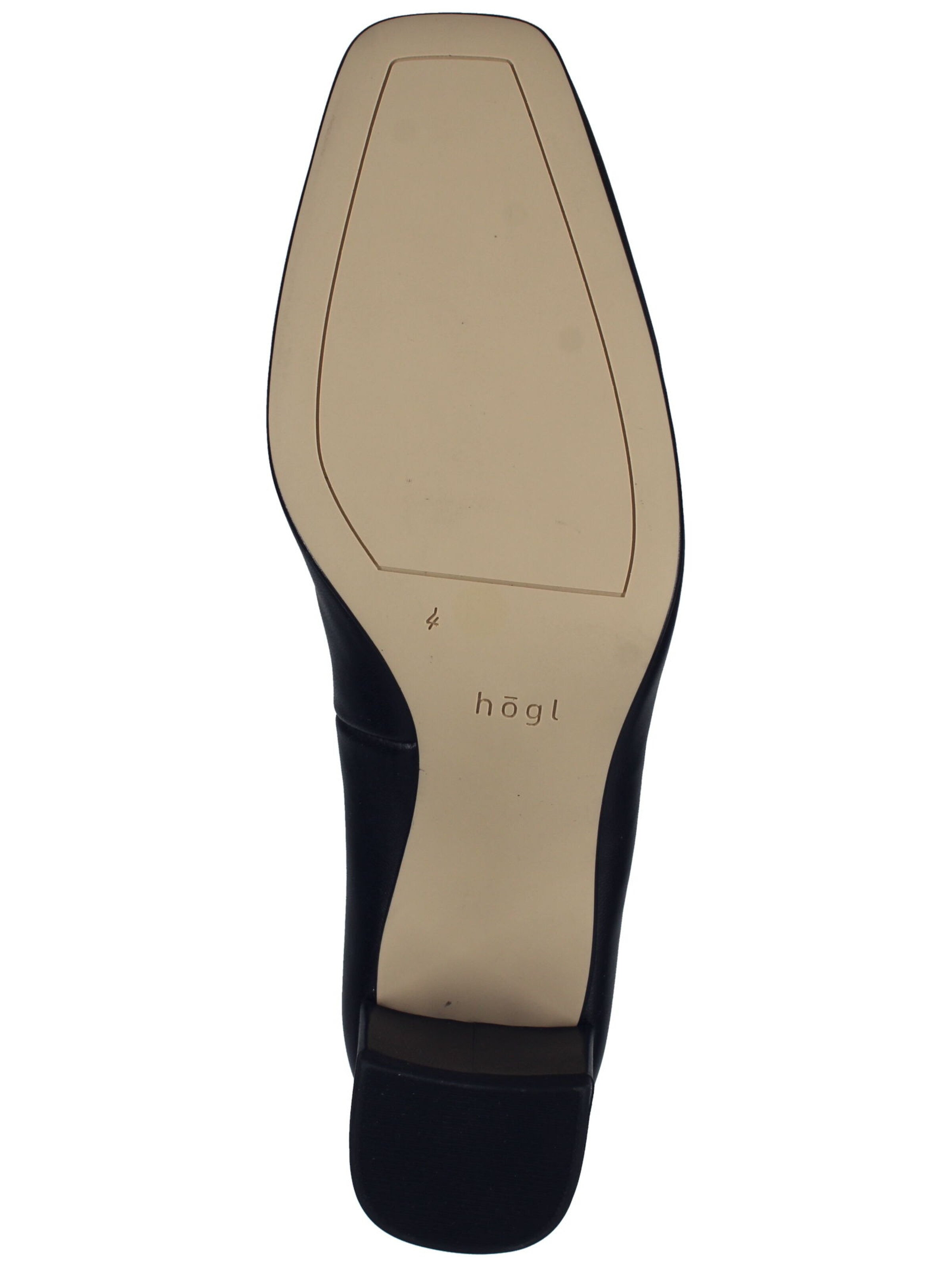 Högl Pumps 'Rosette' in Schwarz