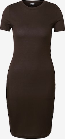 Urban Classics - Vestido em castanho: frente