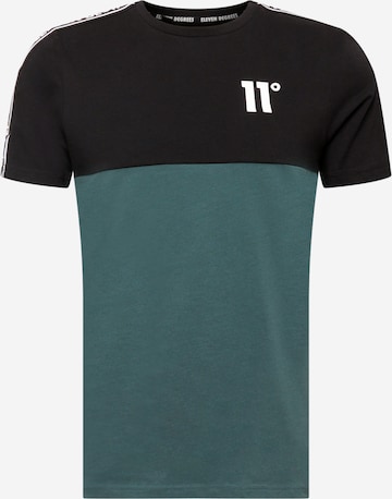 11 Degrees T-Shirt in Grün: predná strana