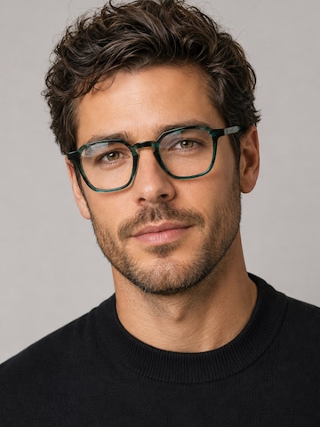 Lunettes de soleil 'Platz Sonnenbrillen Mack' VEYREY en vert : devant