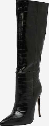 Misspap Boot in Black: front