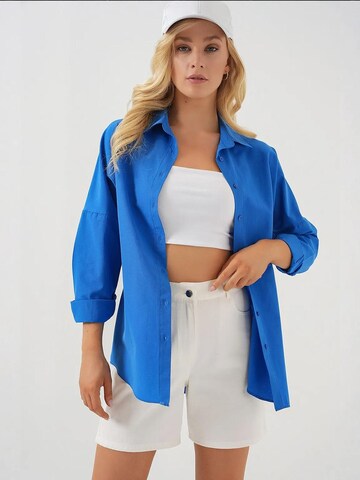Chemisier Bigdart en bleu