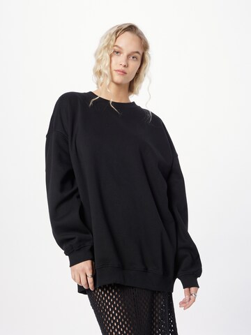 WEEKDAY Sweatshirt in Schwarz: Vorderseite
