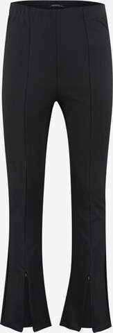 Trendyol Curve Flared Trousers in Black: front