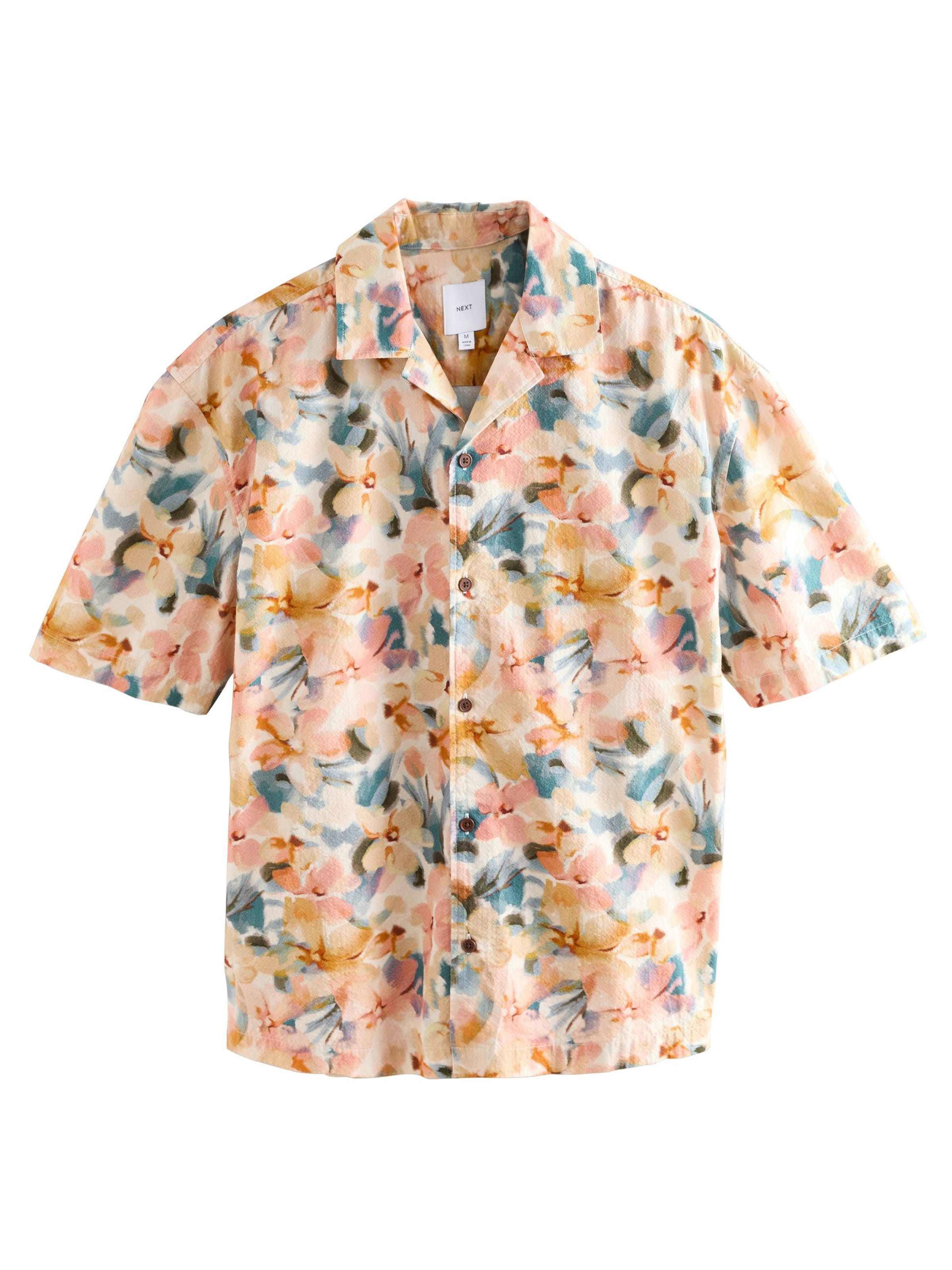 Next Rovný strih Košeľa - Zmiešané farby: predná strana