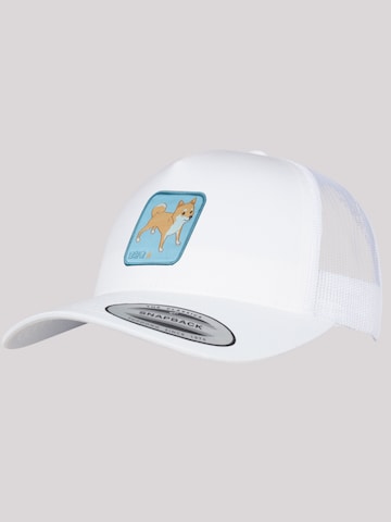 F4NT4STIC Cap 'Shiba Inu' in White