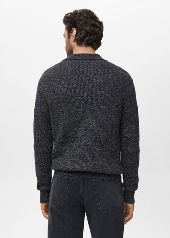 MANGO MAN Pullover 'Azores' in Grau