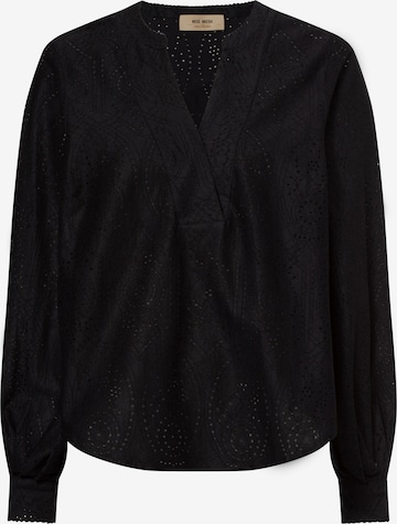 MOS MOSH Bluse 'MMYen Sina' in Blau: Vorderseite