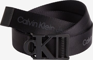 Calvin Klein Jeans Gürtel in Schwarz: predná strana