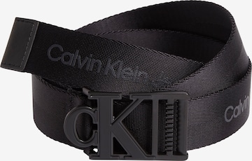 Calvin Klein Jeans Belt in Black: front