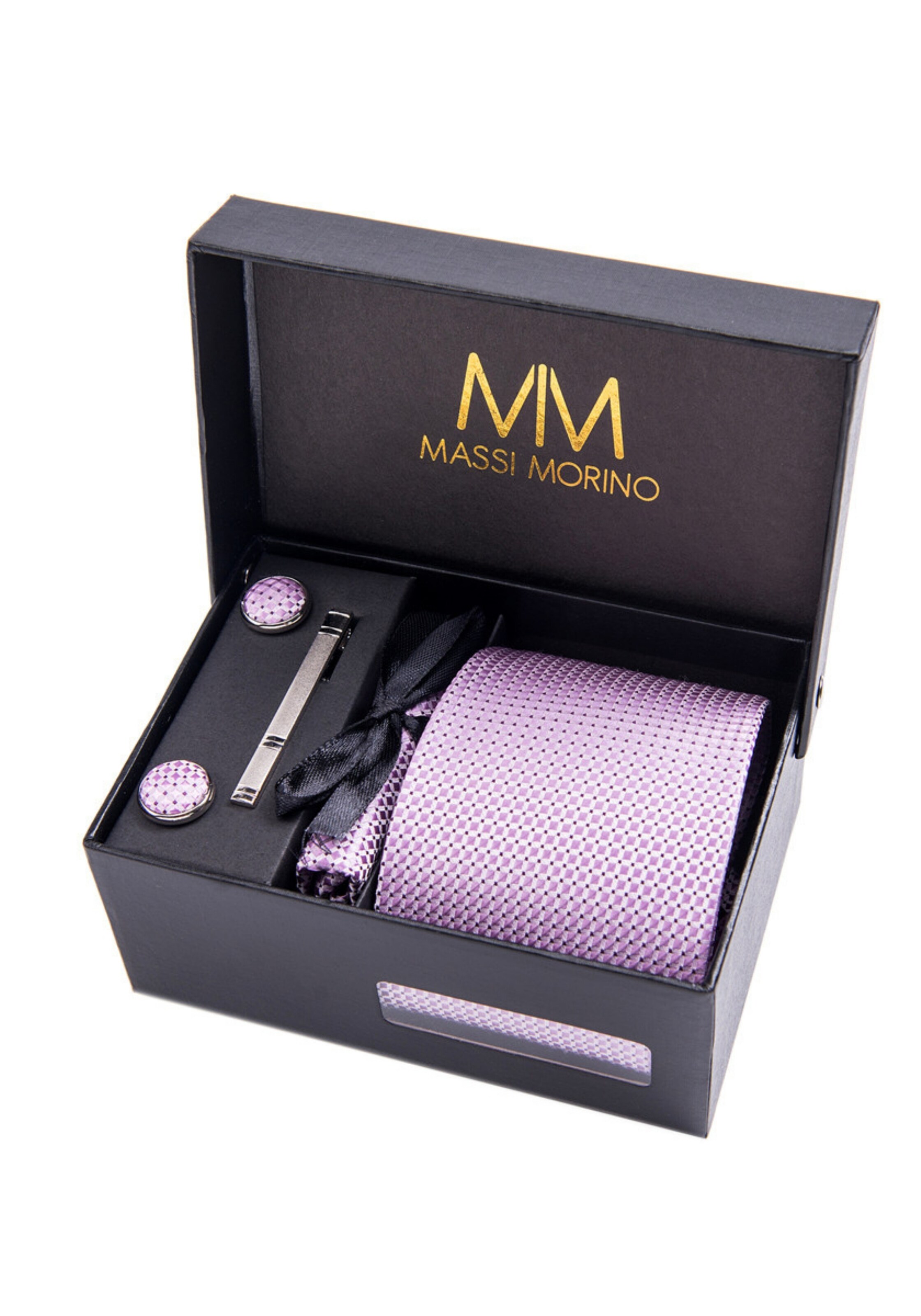 Massi Morino Tie in Purple