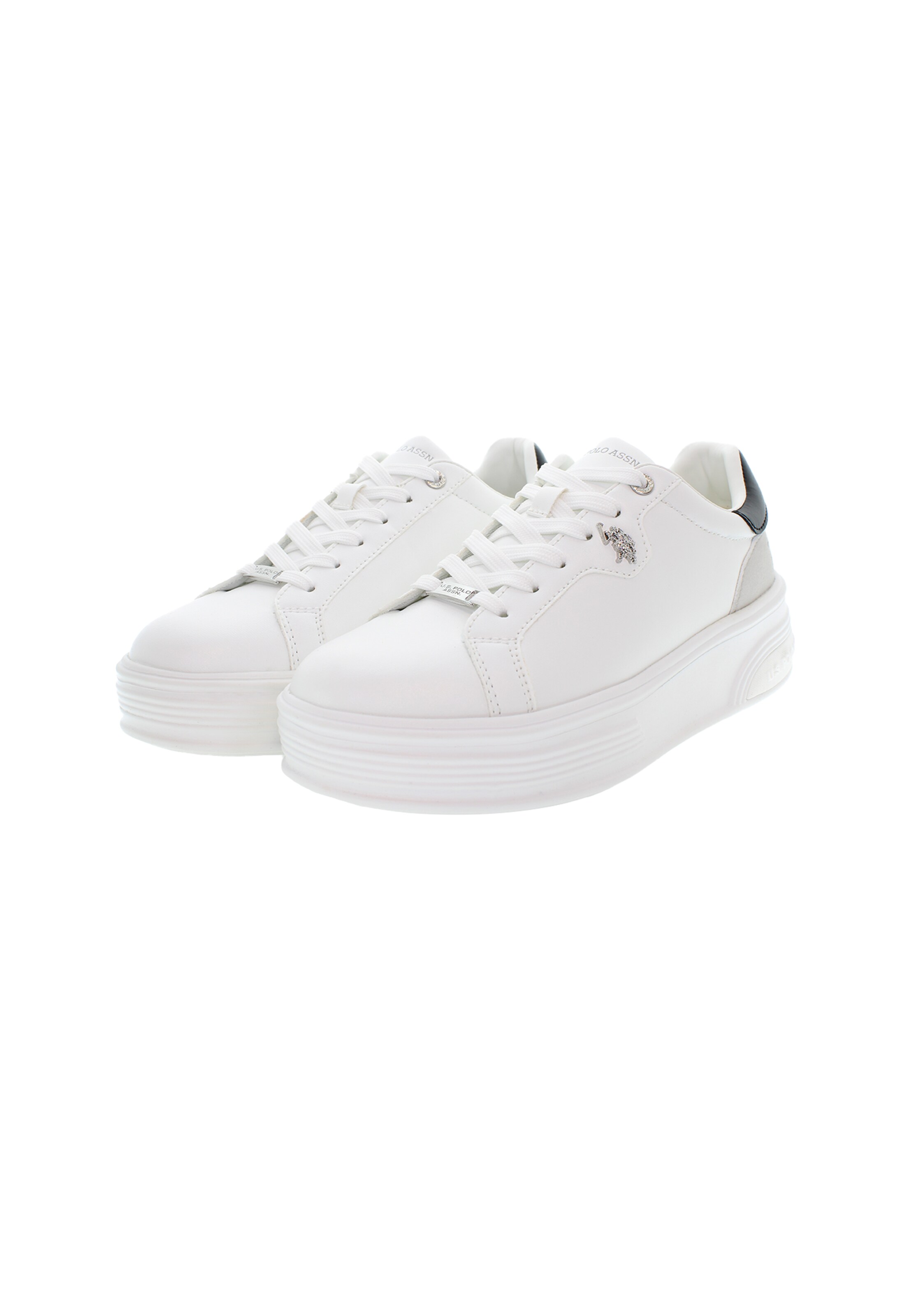 U.S. POLO ASSN. Platform trainers 'ASUKA010W/5YS1' in White