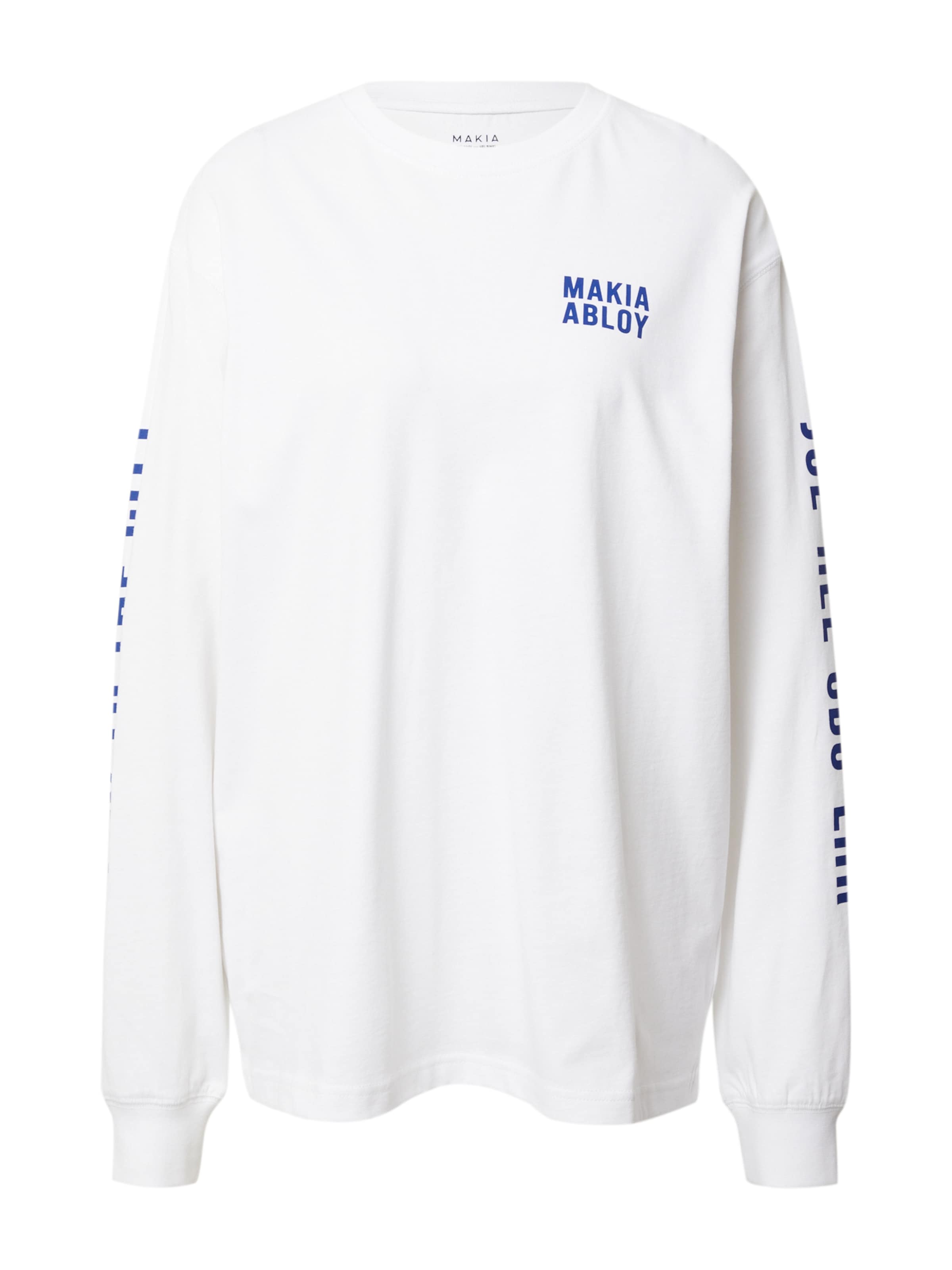 MAKIA Shirt 'Joensuu' in White: front