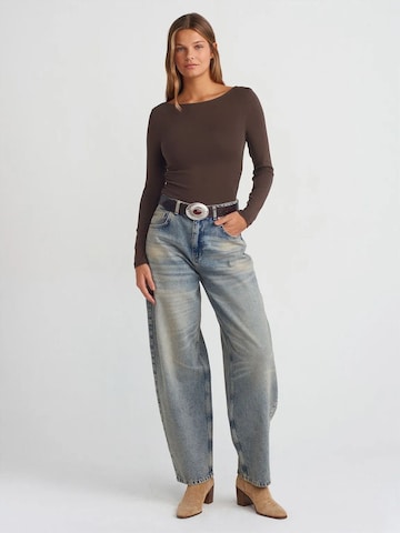 Camicia da donna di Dilvin in marrone
