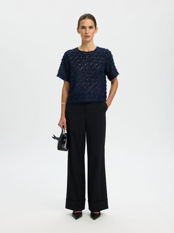 SELECTED Bluse in Blau