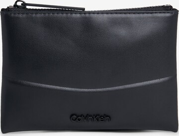 Porte-monnaies Calvin Klein en noir : devant