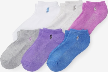 Chaussettes Polo Ralph Lauren en bleu : devant